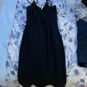 Black Spaghetti Strap Dress